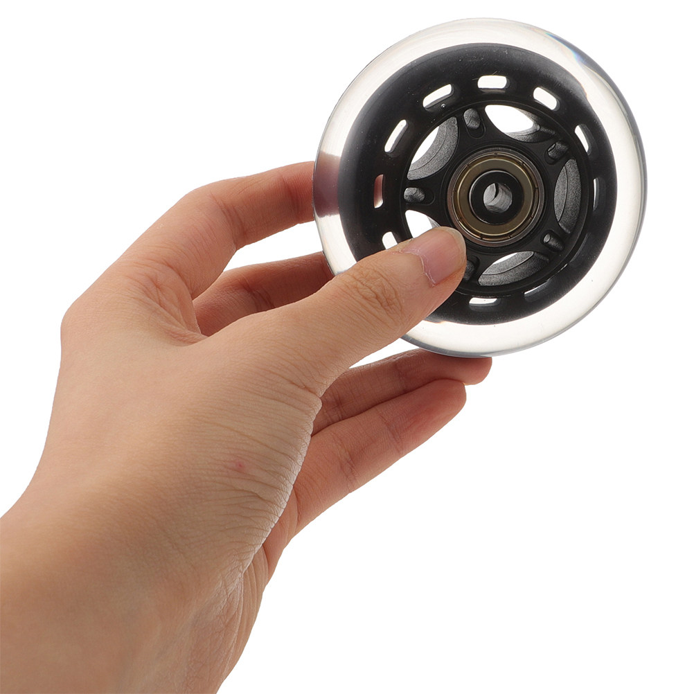 Silent Replacement Luggage Wheels - 4 stuks transparante vervangende wielen voor