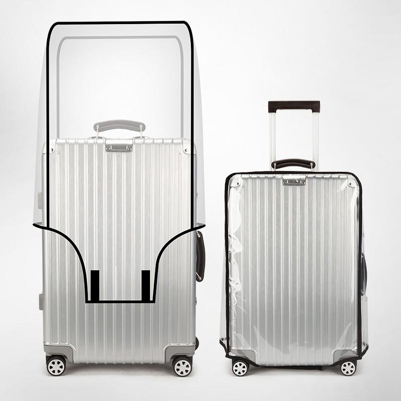 Waterproof Suitcase Cover Protector - Waterdichte, transparante bagagebeschermer van PVC, stofdicht