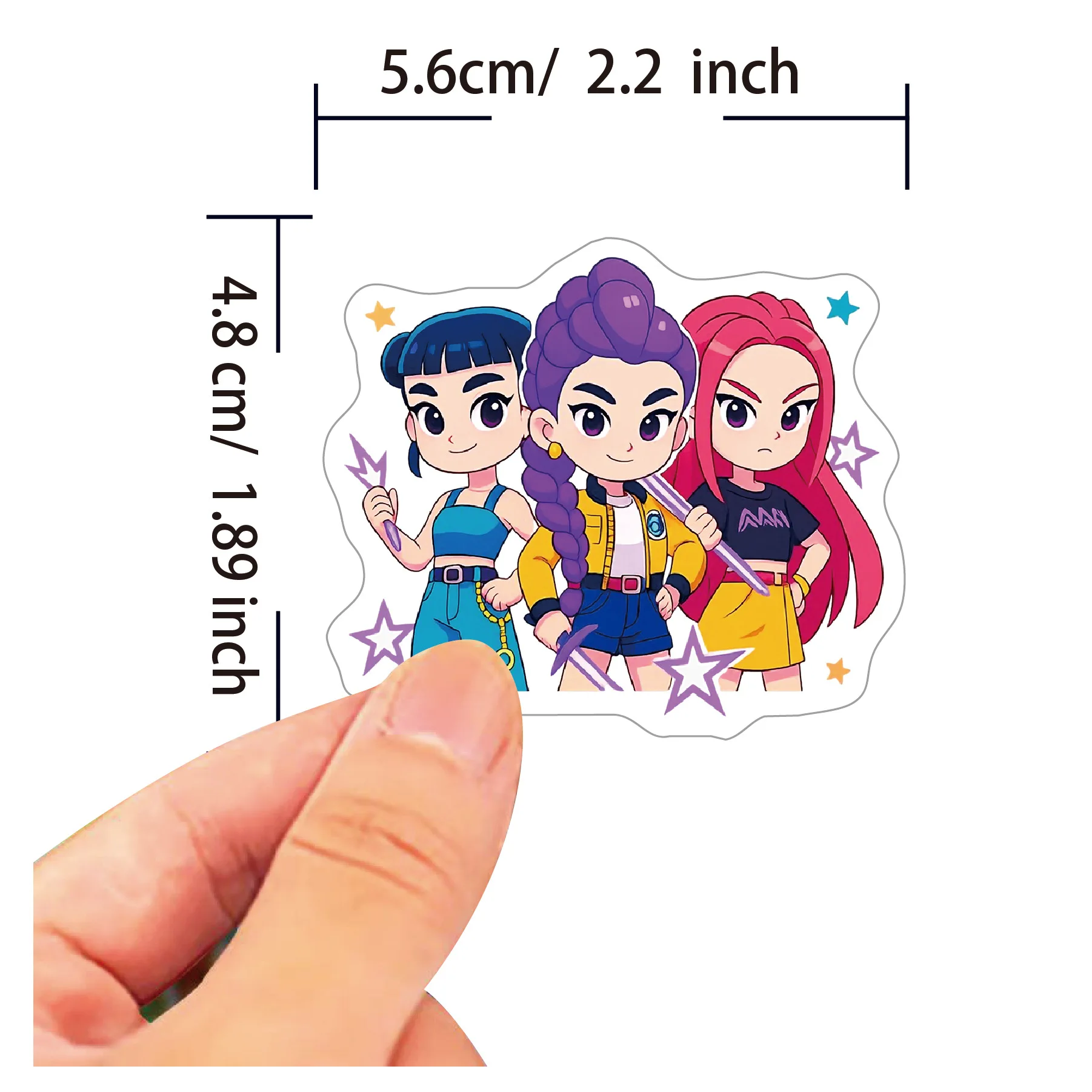 60 stuks anime-stickers met af - Luggage recensie en prijs