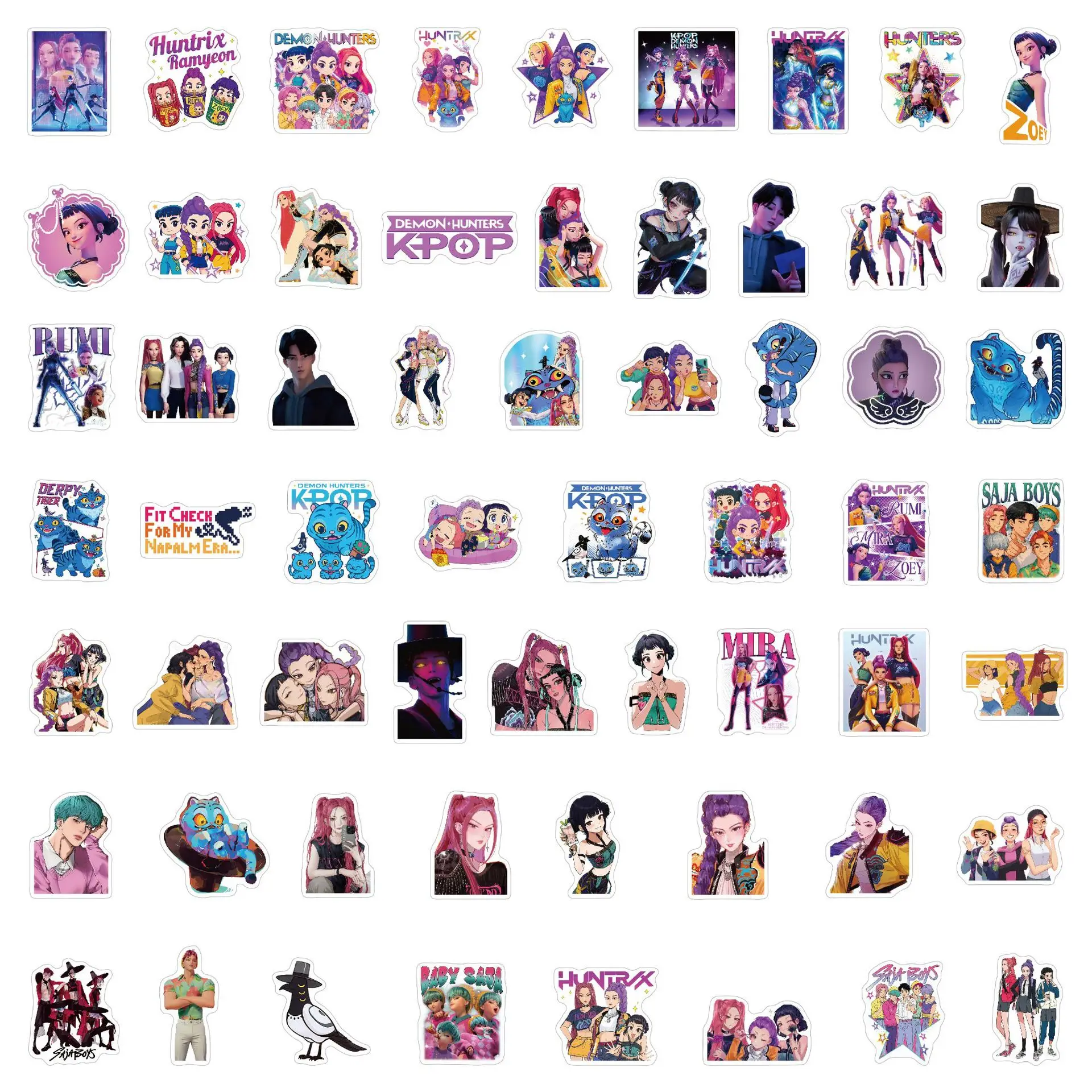 60 stuks anime-stickers met af - Luggage recensie en prijs