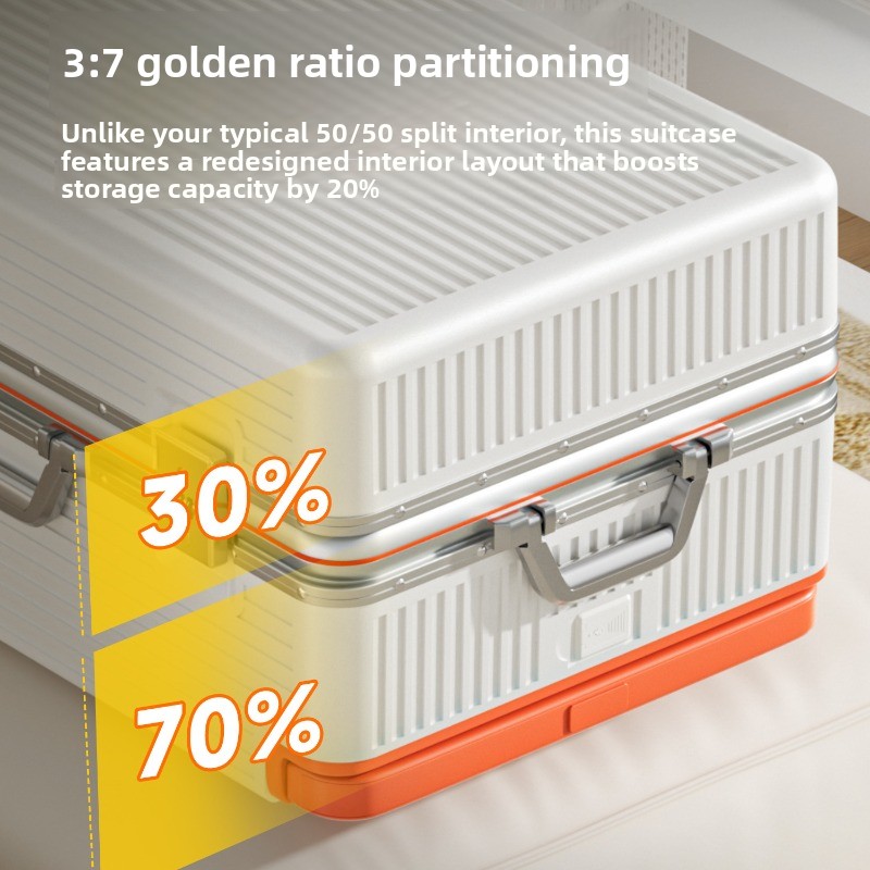 20-28 inch brede handgreep rei - Aluminum Frame Carry On Luggage recensie en prijs