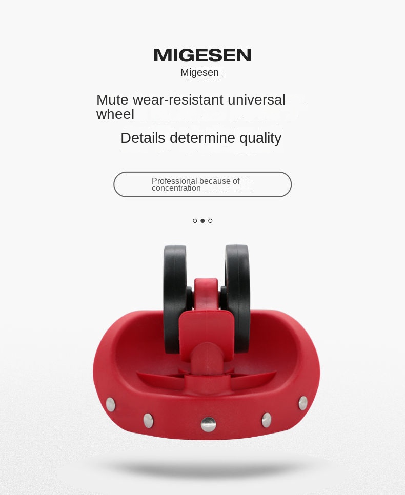 1 Paar Universele Bagagewiel V - Silent Replacement Luggage Wheels recensie en prijs