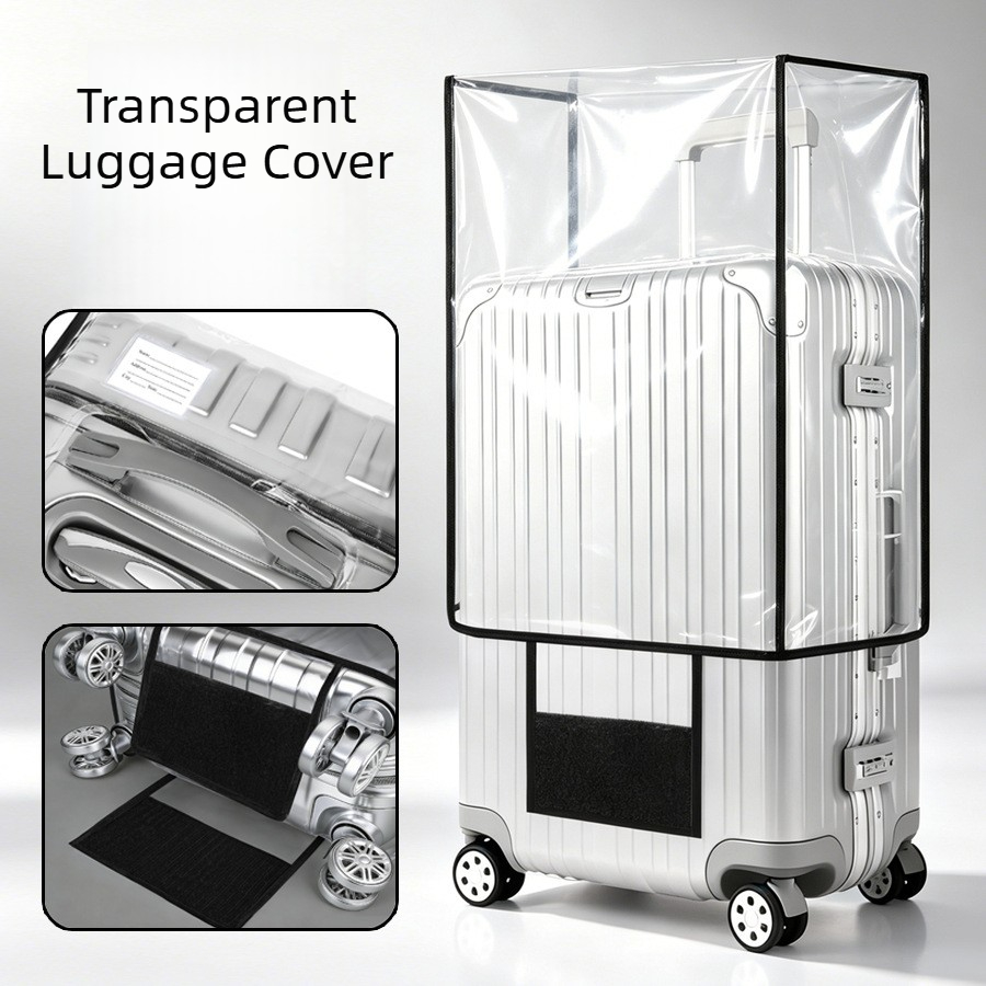 Transparante PVC-bagagehoes vo - Luggage Protective Cover Transparent recensie en prijs