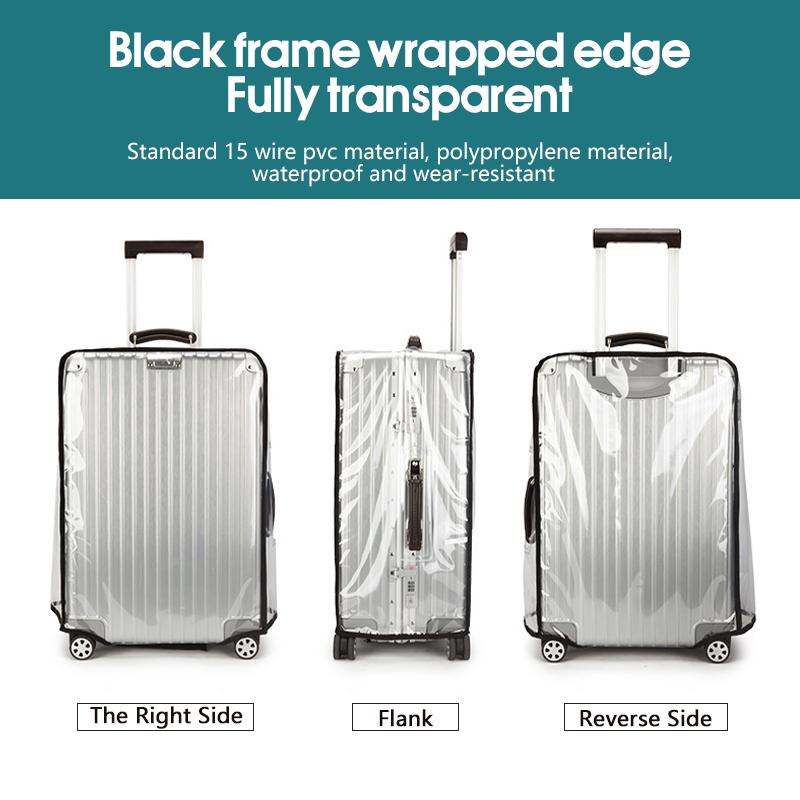 Waterdichte, transparante baga - Waterproof Suitcase Cover Protector recensie en prijs