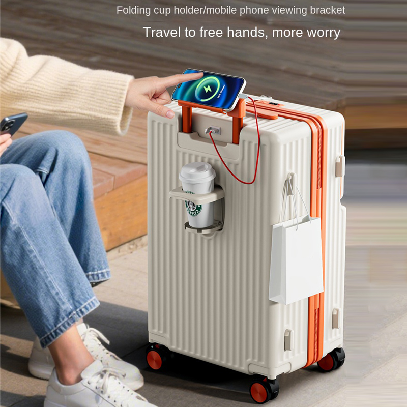 Stijlvolle 20 24-inch reiskoff - Front Opening Laptop Luggage 24 Inch recensie en prijs