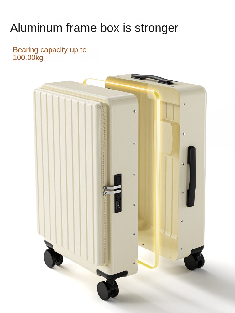 Bagage met zijopening 2025, ni - Aluminum Frame Carry On Luggage recensie en prijs