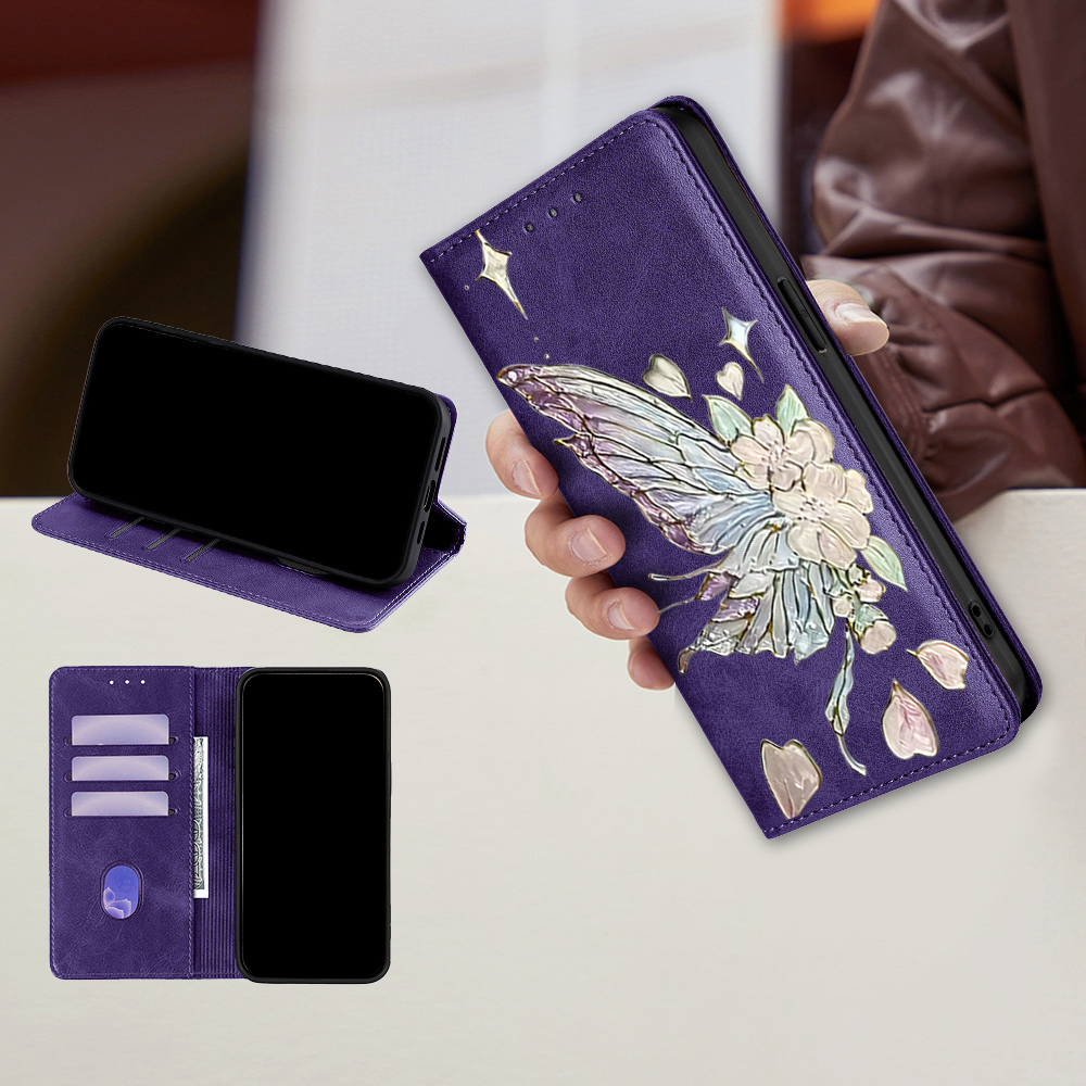 Geschilderde magnetische flip  - Wallets recensie en prijs
